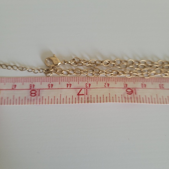 Swarovski Gold Necklace with Silver Crystal Pendant - Picture 6 of 8